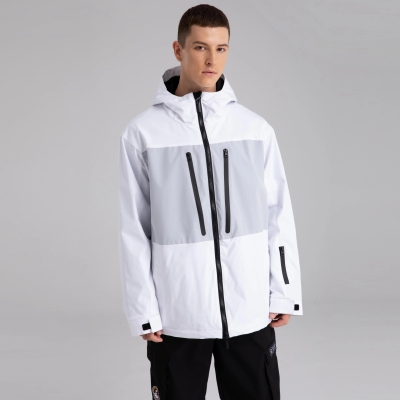 Male Outdoor Ski Shell Jacket Insulated Snow Tops