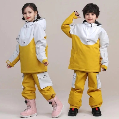 Kids Thermal Skiing Snow Jackets & Pants