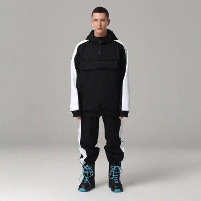Men's Ski Jacket and Pants Tooling Style With Large Pockets
