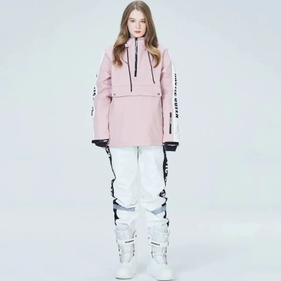 Women Ski Anorak Jacket & Jogger Pants Set
