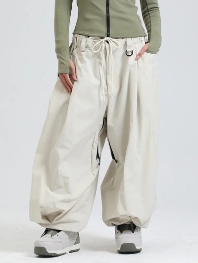 Women's Oversized Sports Trousers Super Baggy Snow Pants