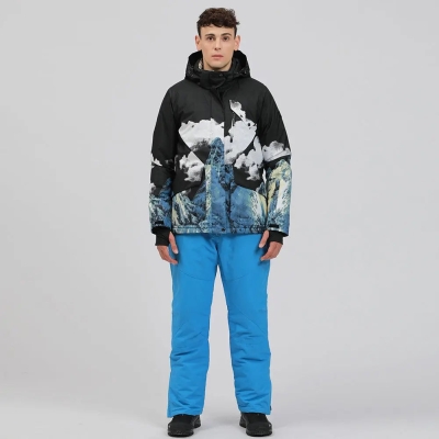 Hotian Men Insulated Snow Skiing Snowboarding Set