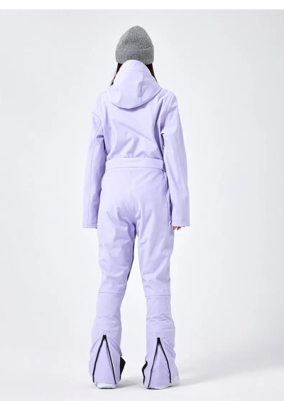 Windproof Chic One-piece Snow Jumpsuits Women Outdoor Skisuits