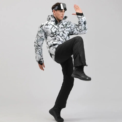 Hotian Men Skiing Shell Insulated Jacket