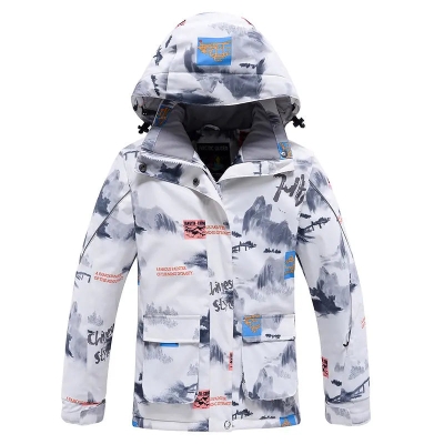 Hotian Children Hooded Insulated Snow Skiing Jacket