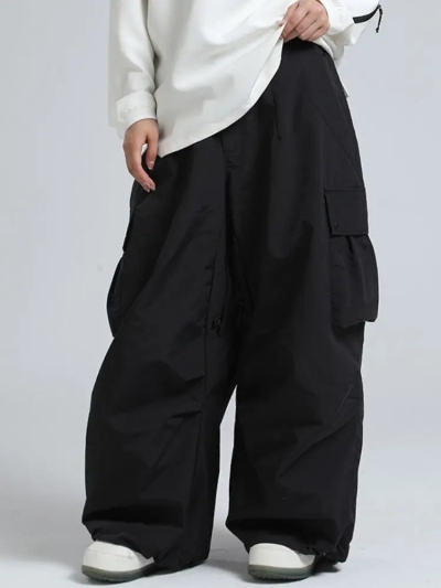 Adult Baggy Cargo Snowboard Pants Oversized Outdoor Pants