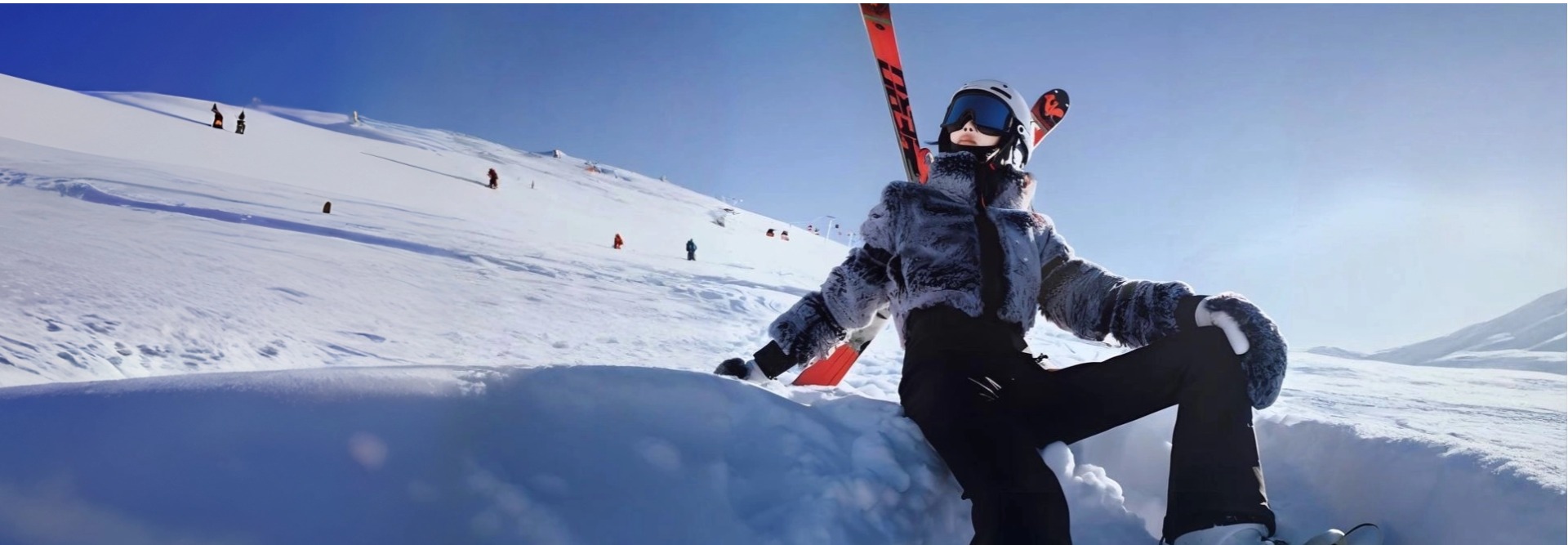 Snowboarder in the mountains from the Zumakings collection