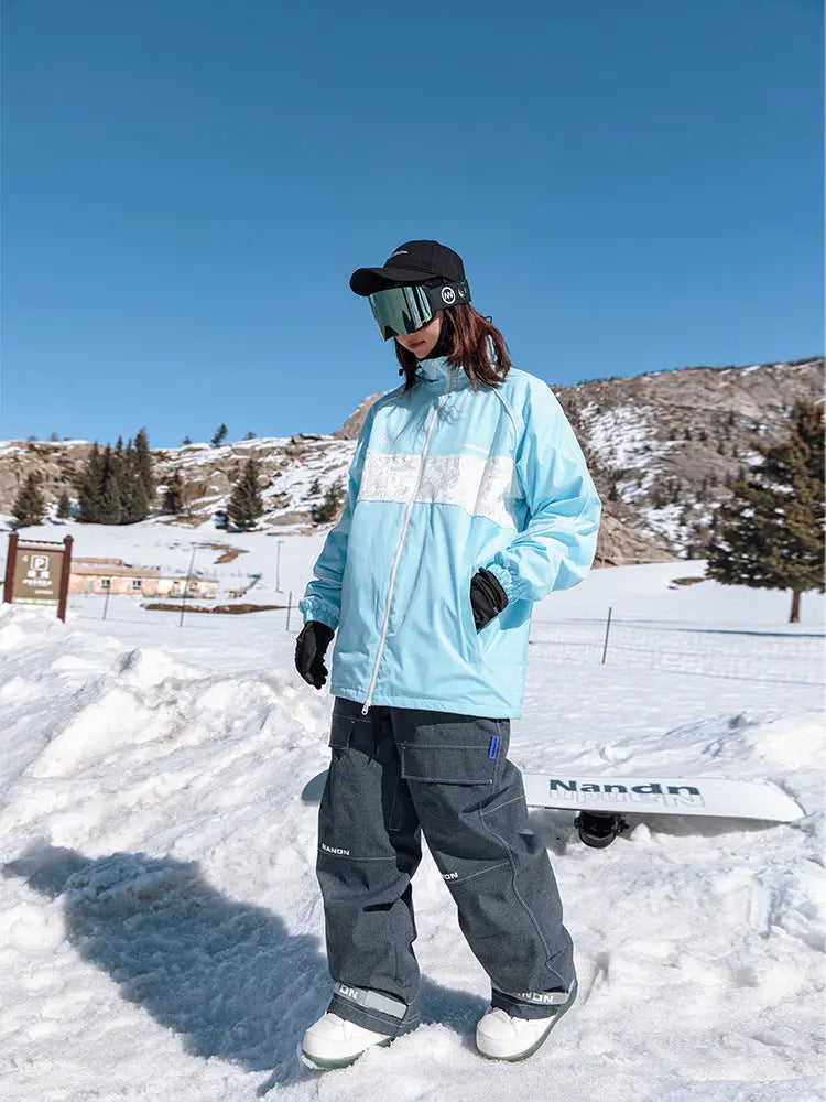 Cute Nandn Ski Snowboarding Jacket 2025 Winter Sports Coat