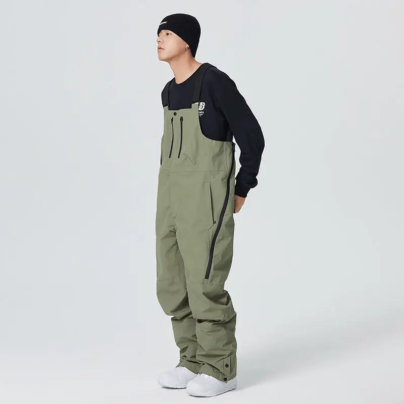 Extreme Warm 3L Ski & Snowboard Bibs Pants for Men