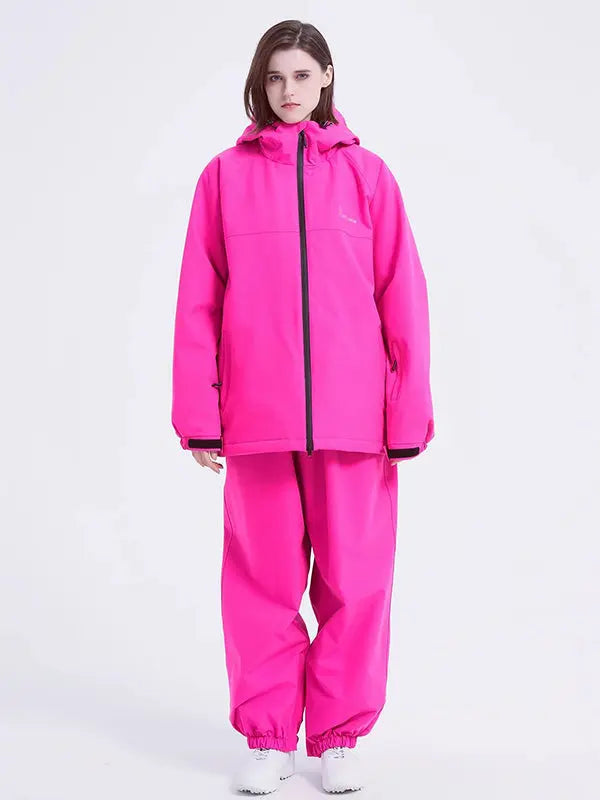 Women's All-Season Mountain Snowboard Suits Top Level