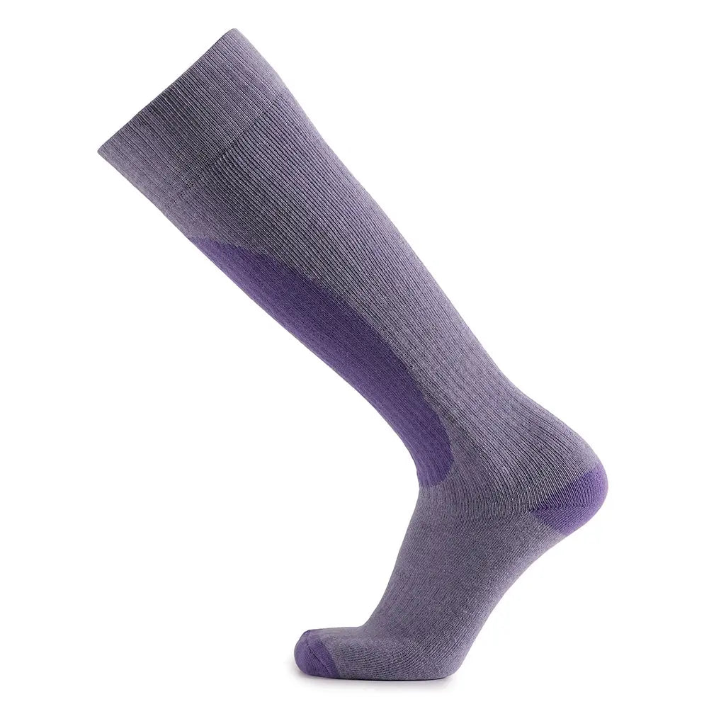 Contrast Color Ski Socks