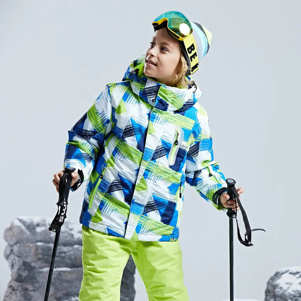 HOTIAN Boys Insulated Winter Snow Jacket