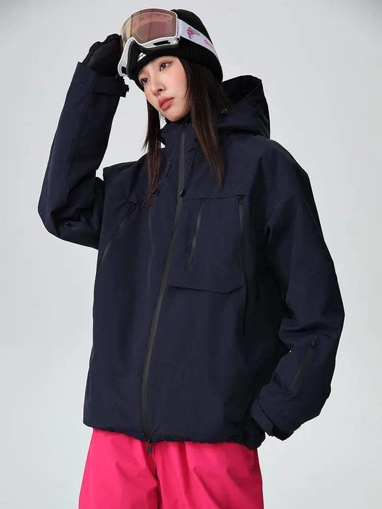 Winter Windproof Baggy Snow Jacket Mountain Pro All-Terrain Coat