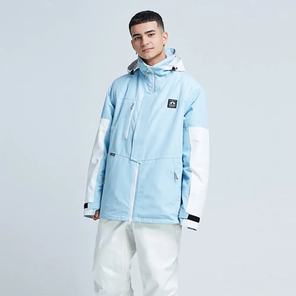 Hotian Waterproof Men Snowboard Anorak Insulated Jacket