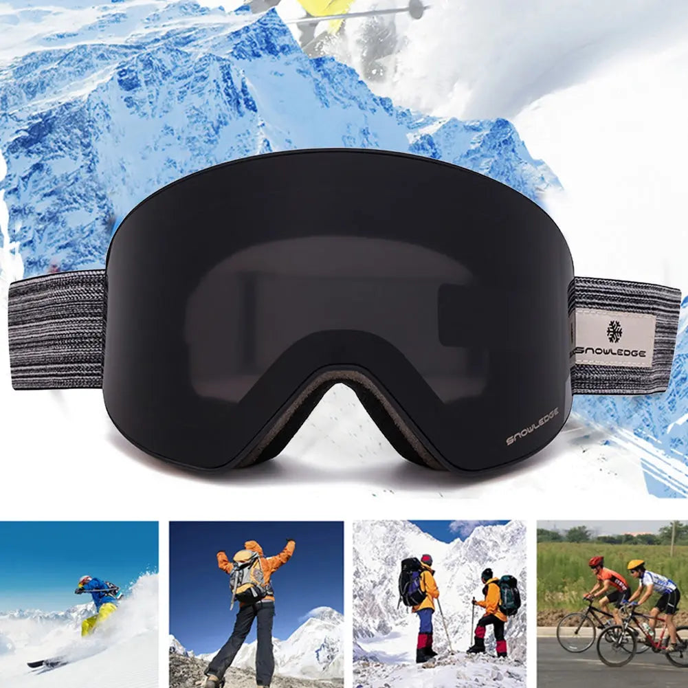 Hotian OTG Snowboard Goggles Dual-layer Lens