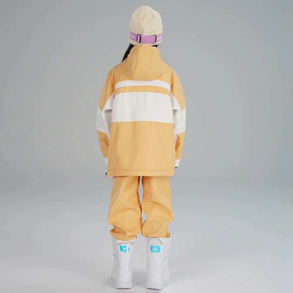 Girl's Winter Ski Suits Color Blocked Snow Suit
