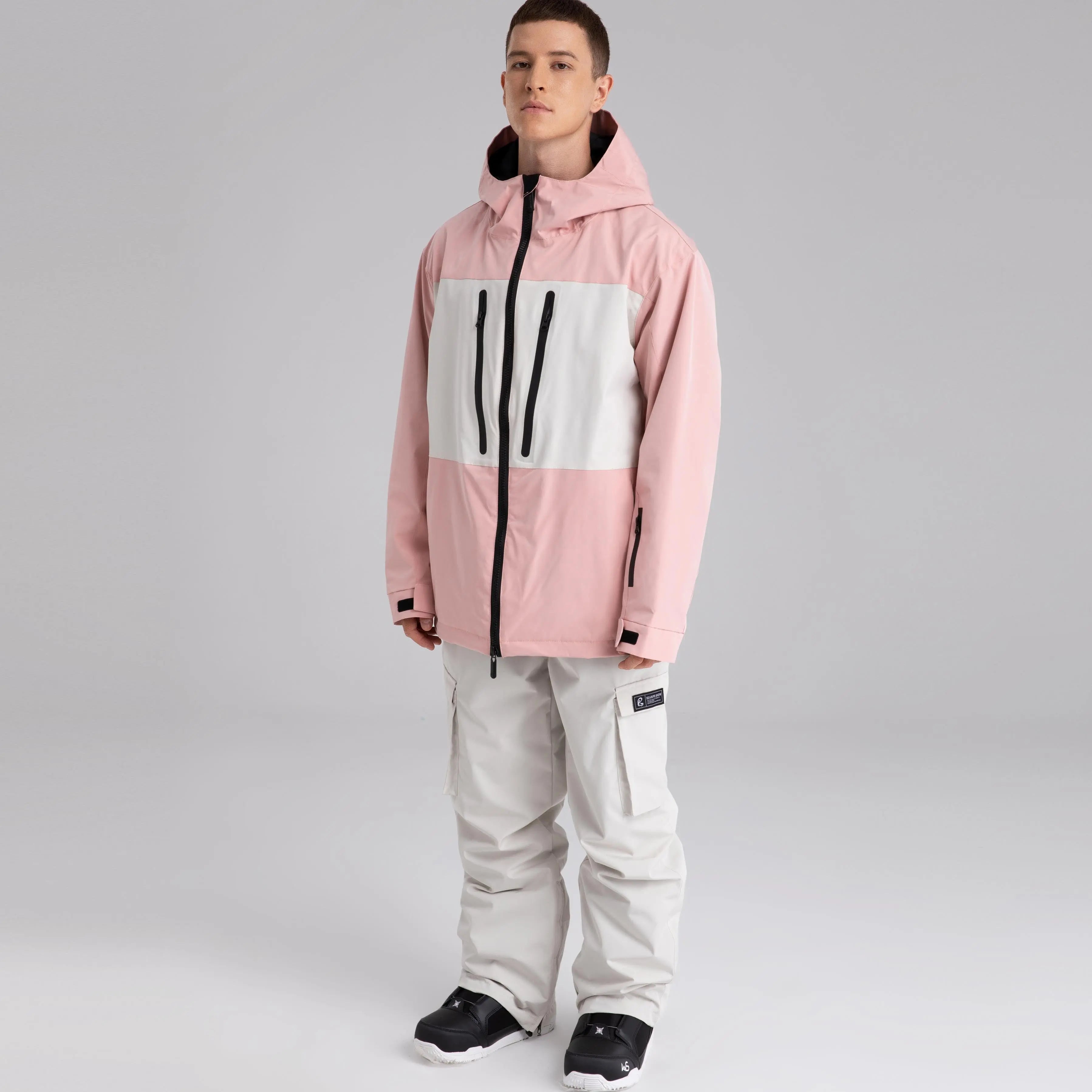 Male Outdoor Ski Shell Jacket Insulated Snow Tops