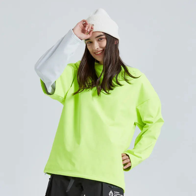 Affordable Couple Fake Two Snowboard & Ski Sweatshirts