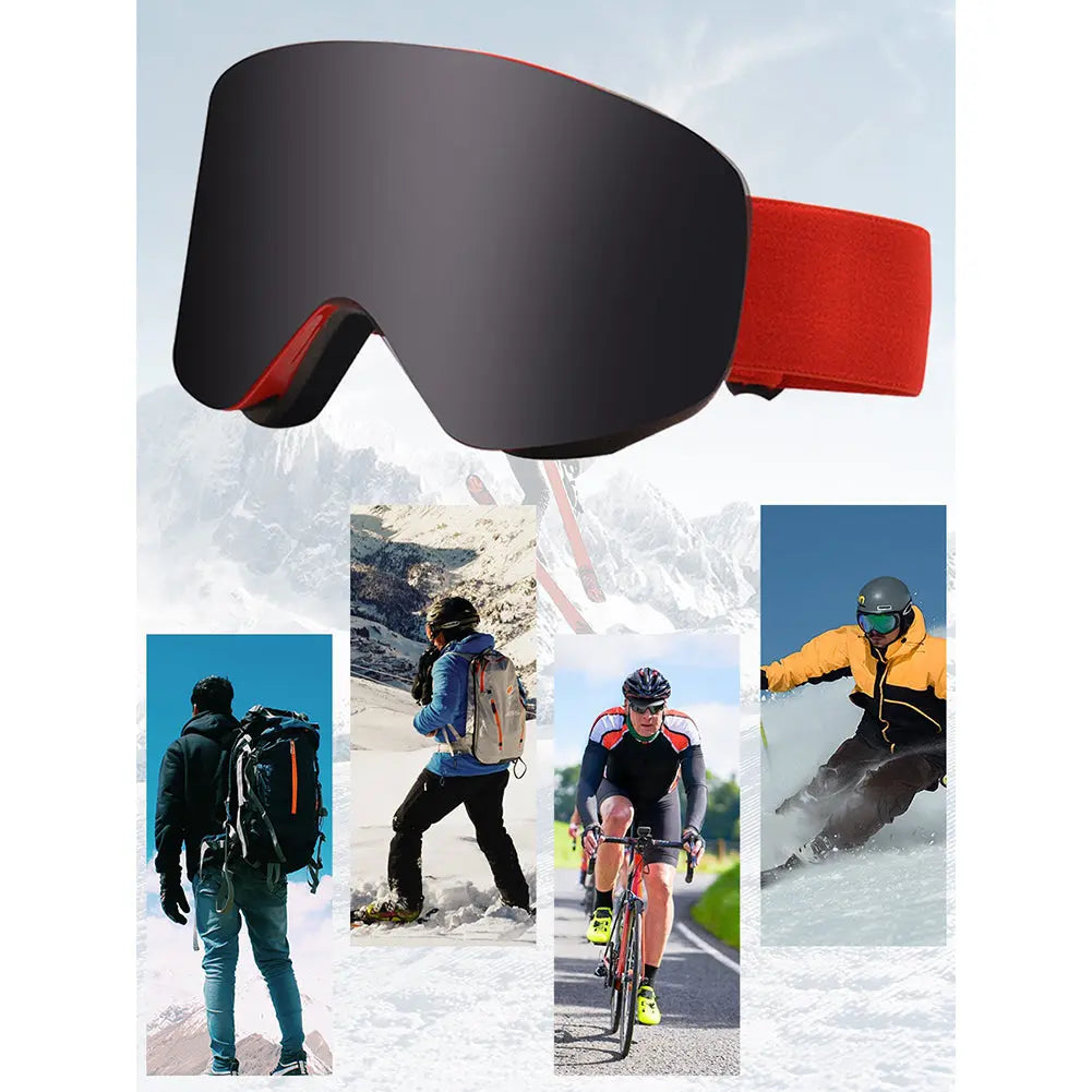 Hotian UV Protection Snow Skiing Sports Goggles