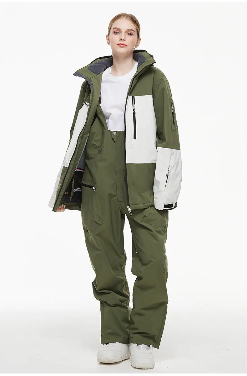 2025 Winter Ski Jackets & Bibs Outdoor Unisex Snowsuits Outfits