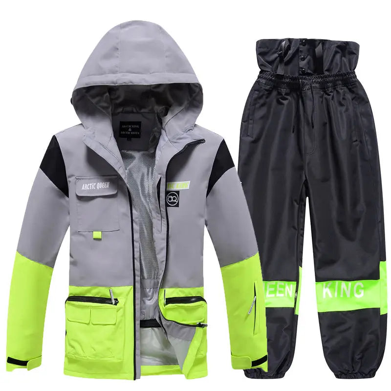 Adult Ski Insulated Cargo Jacket & Jogger Pants&nbsp;Downhill Diva Suits&nbsp;