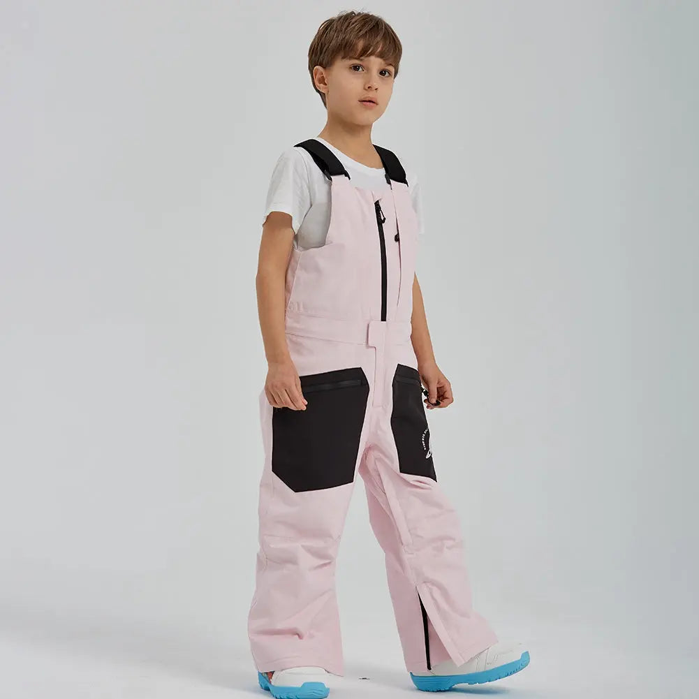 Boys Snow Jogger Bibs&nbsp;Pants Winter Insulated Outwear Trousers