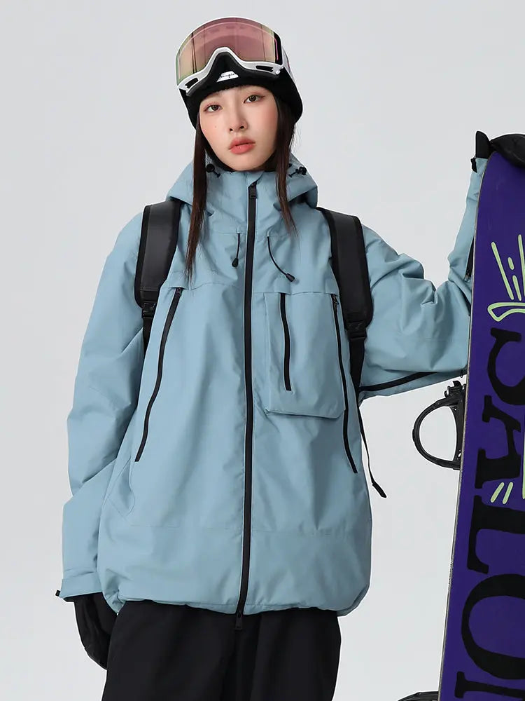 Winter Windproof Baggy Snow Jacket Mountain Pro All-Terrain Coat