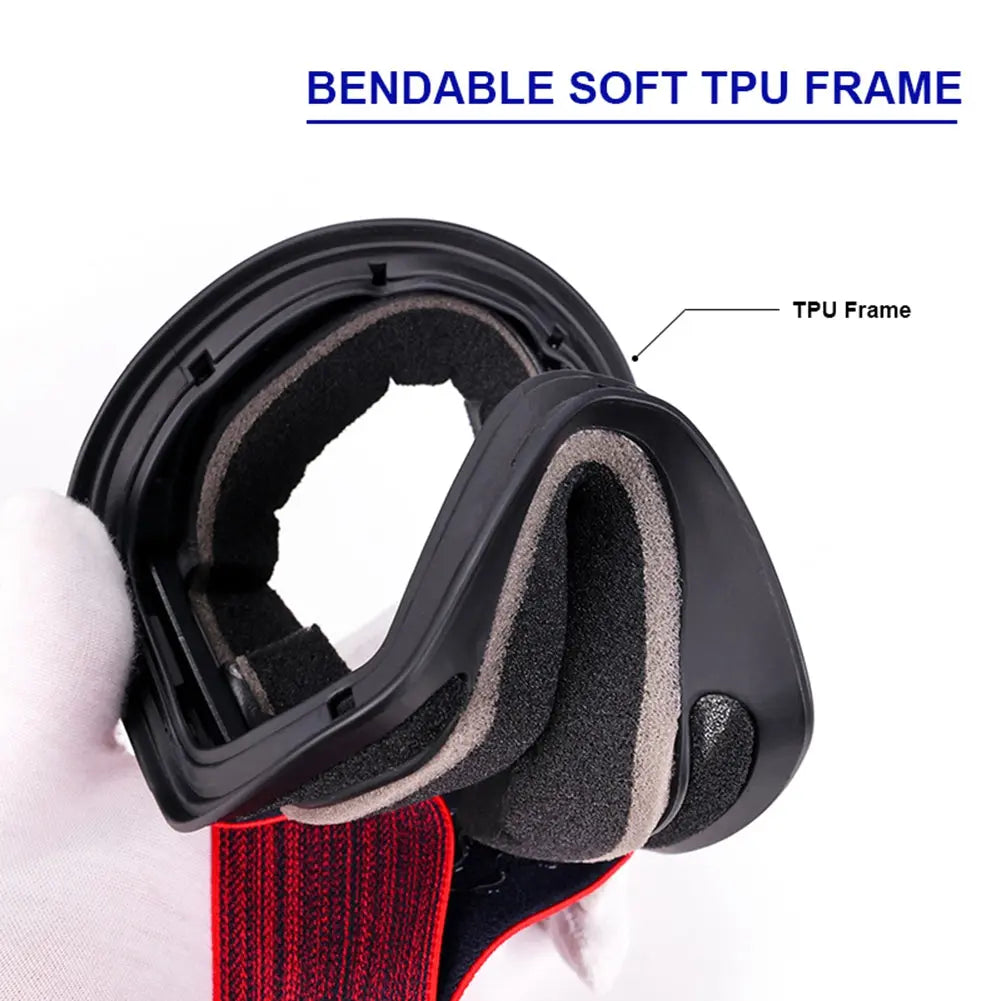 Hotian OTG Snowboard Goggles Dual-layer Lens