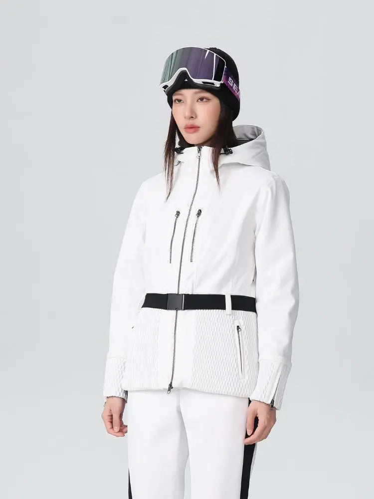 Women's 3L Insulated Ski Jacket Slim Fit Sports Wear