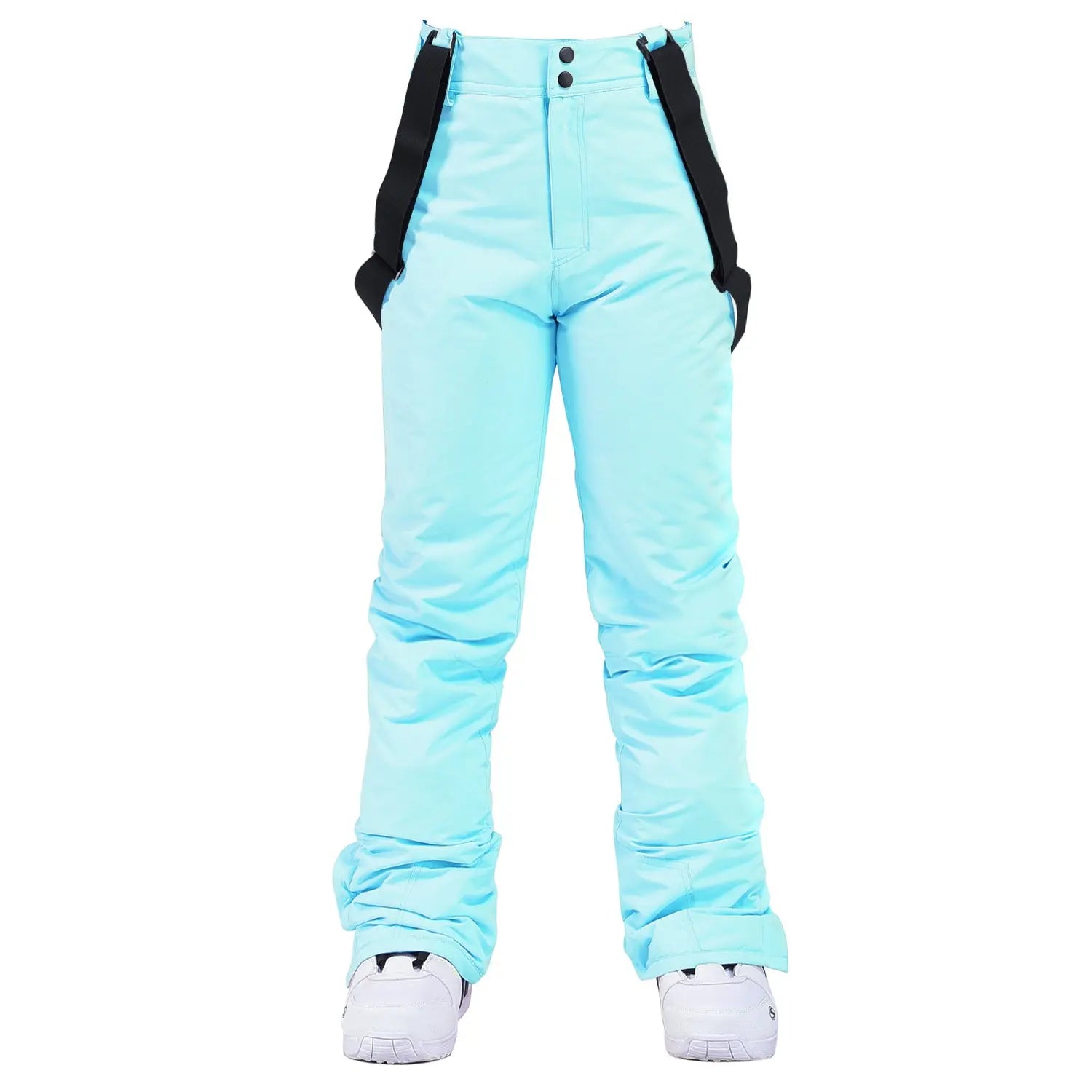 Men Women Outdoor Ski Snowboarding Bibs Pants