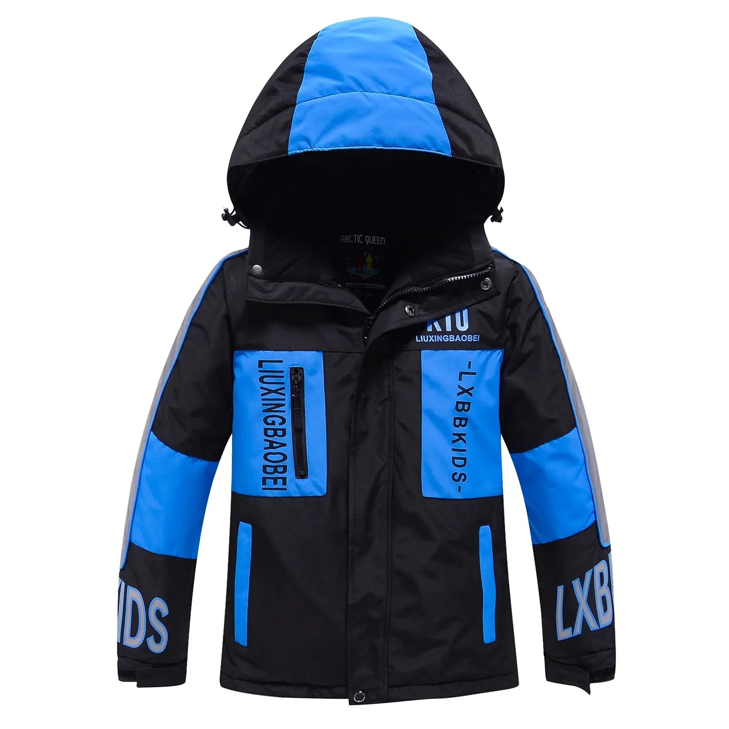 2024 Winter Kids Hooded Insulated Snow Jacket