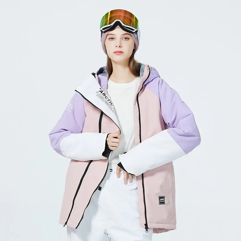 Trendy Hooded Cargo Ski Jacket & Sports Pants Set Couple Style&nbsp;