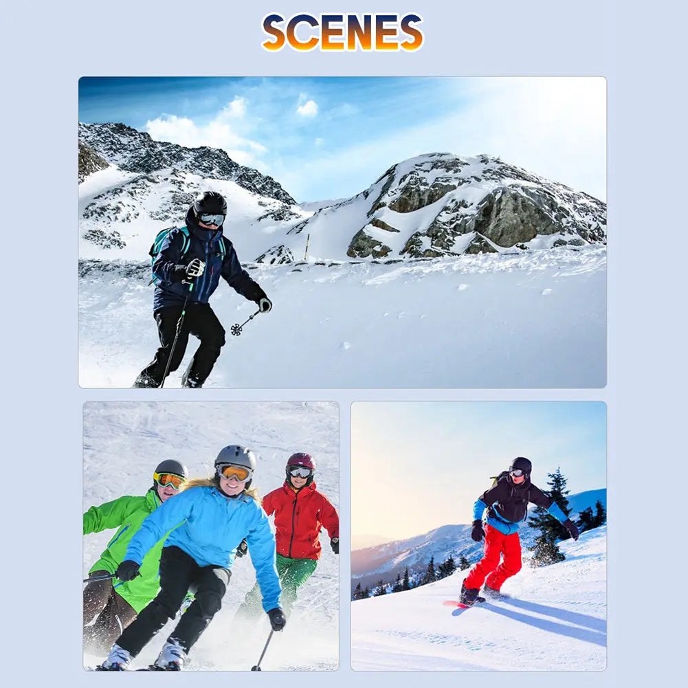 Hotian Dual Lens Snow Skiing Sports Goggles