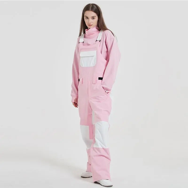 Chic Outdoor Ski & Snowboard Bibs Pants