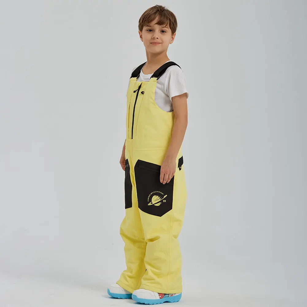 Boys Snow Jogger Bibs&nbsp;Pants Winter Insulated Outwear Trousers