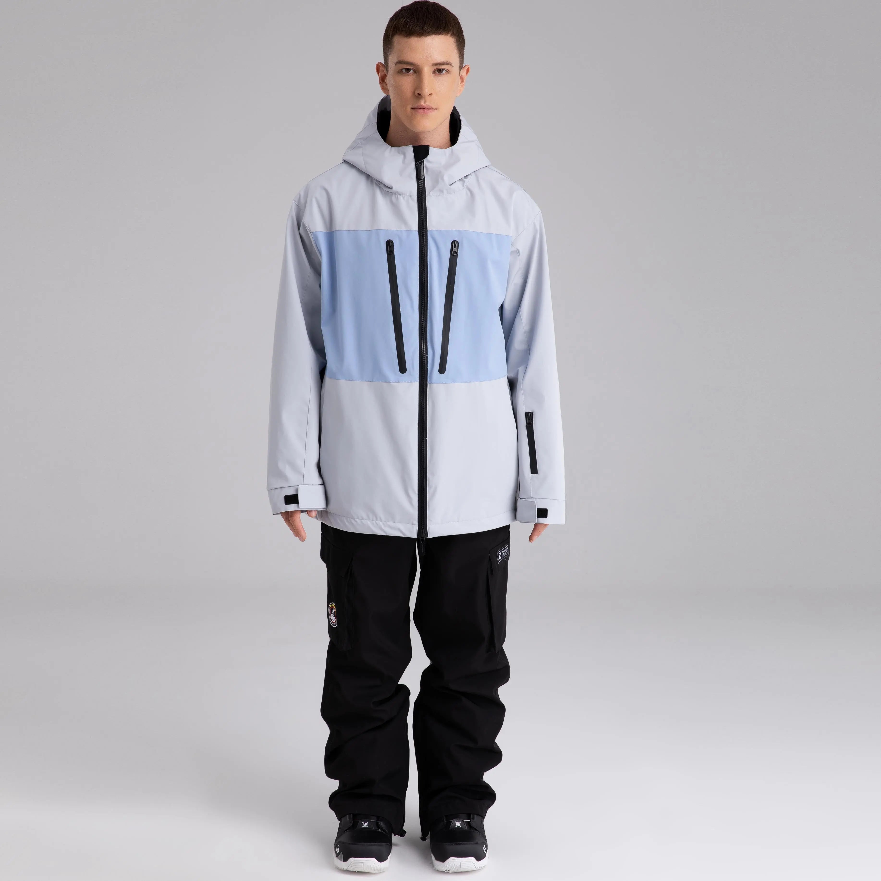 Male Outdoor Ski Shell Jacket Insulated Snow Tops
