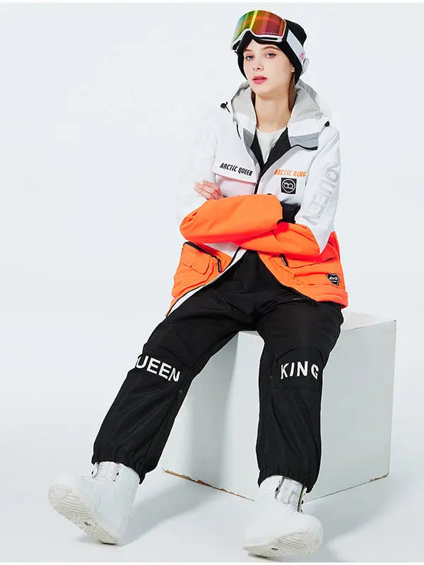 Unisex Insulated Cargo Jacket & Jogger Pants Ski Set&nbsp;