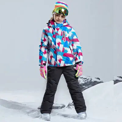 Girls and Boys Insulated Snow Jacket & Pants