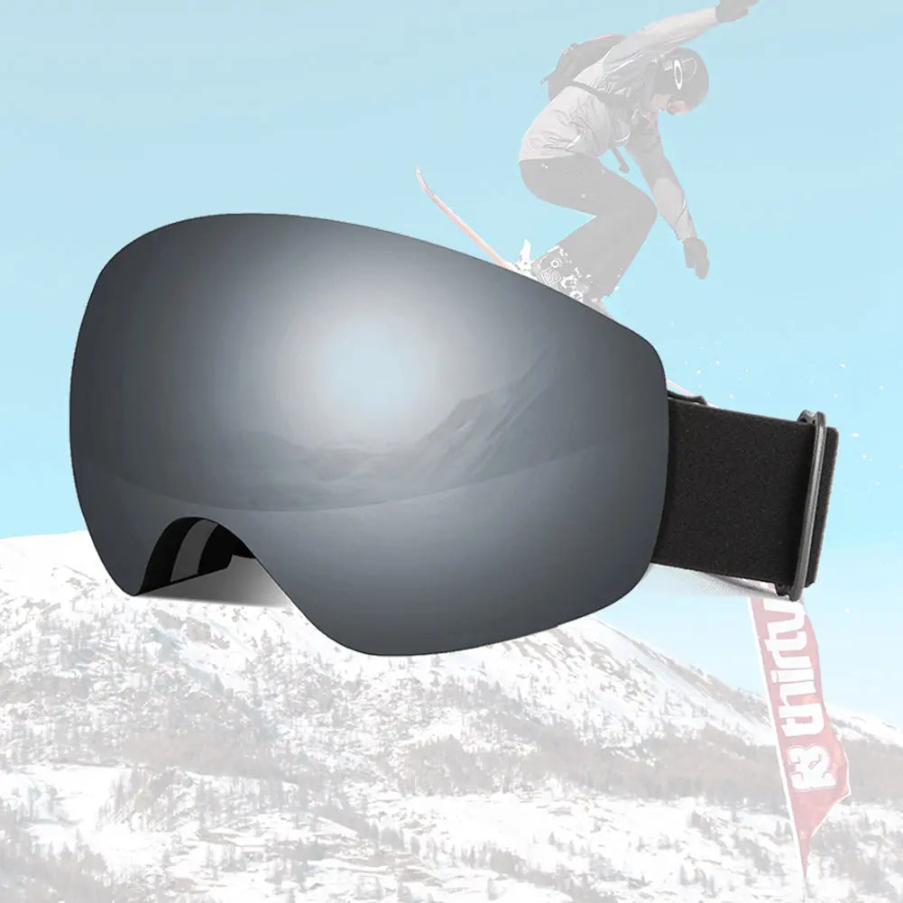 Hotian Dual Lens Mirrored Snow Goggles