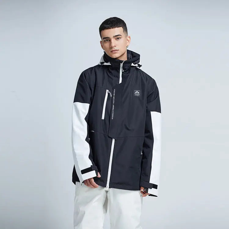Hotian Waterproof Men Snowboard Anorak Insulated Jacket