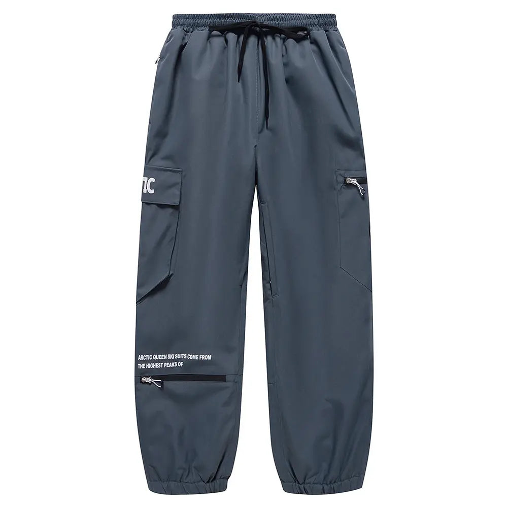 Hotian Women Skiing Snow Cargo Jogger Pants