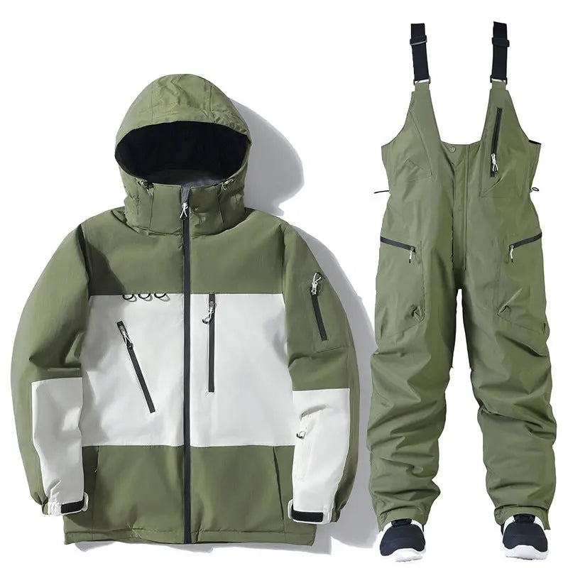 2025 Winter Ski Jackets & Bibs Outdoor Unisex Snowsuits Outfits