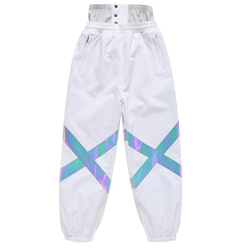 Outdoor Winter Insulated Snow Pants Loose Fit