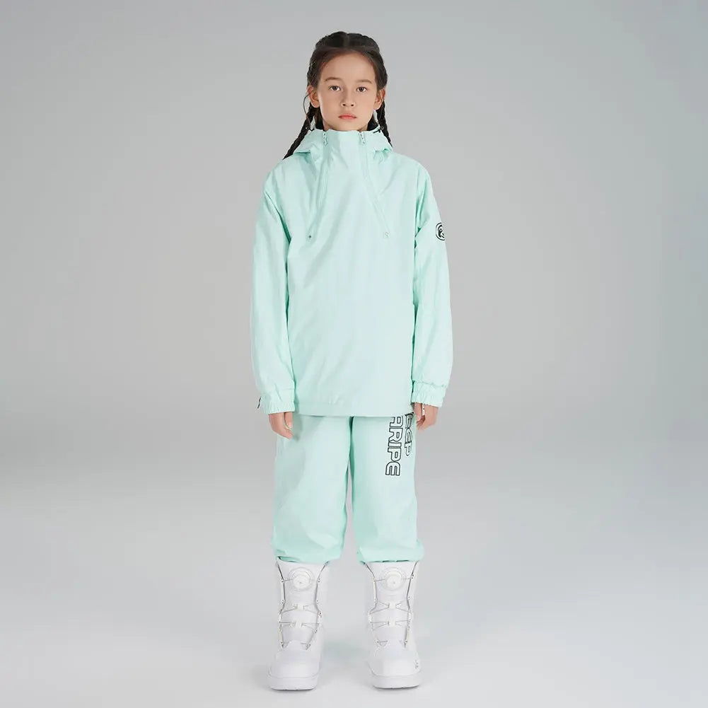 Cargo Insulated Girls & Boys Snowboard Jacket And Pants