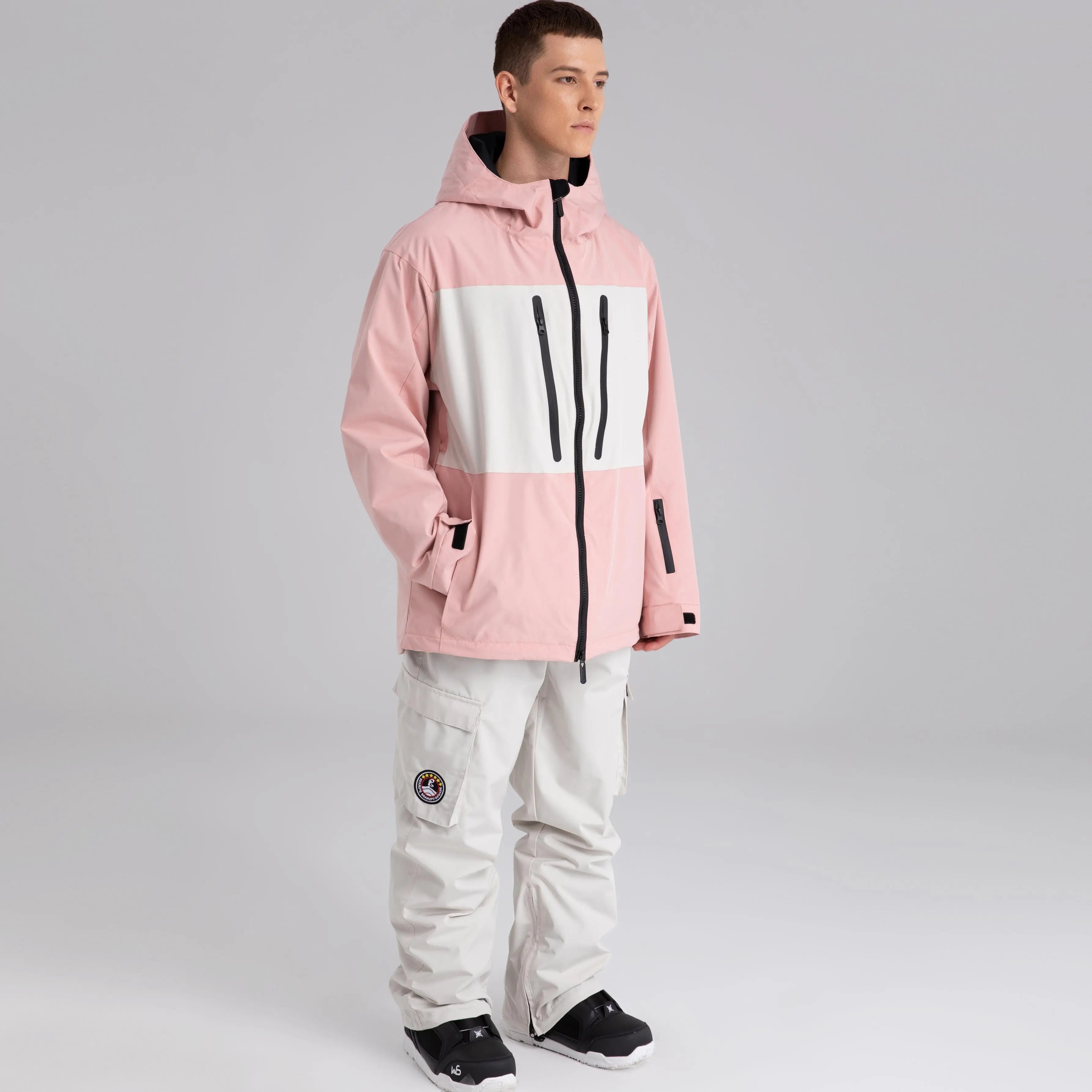 Male Outdoor Ski Shell Jacket Insulated Snow Tops