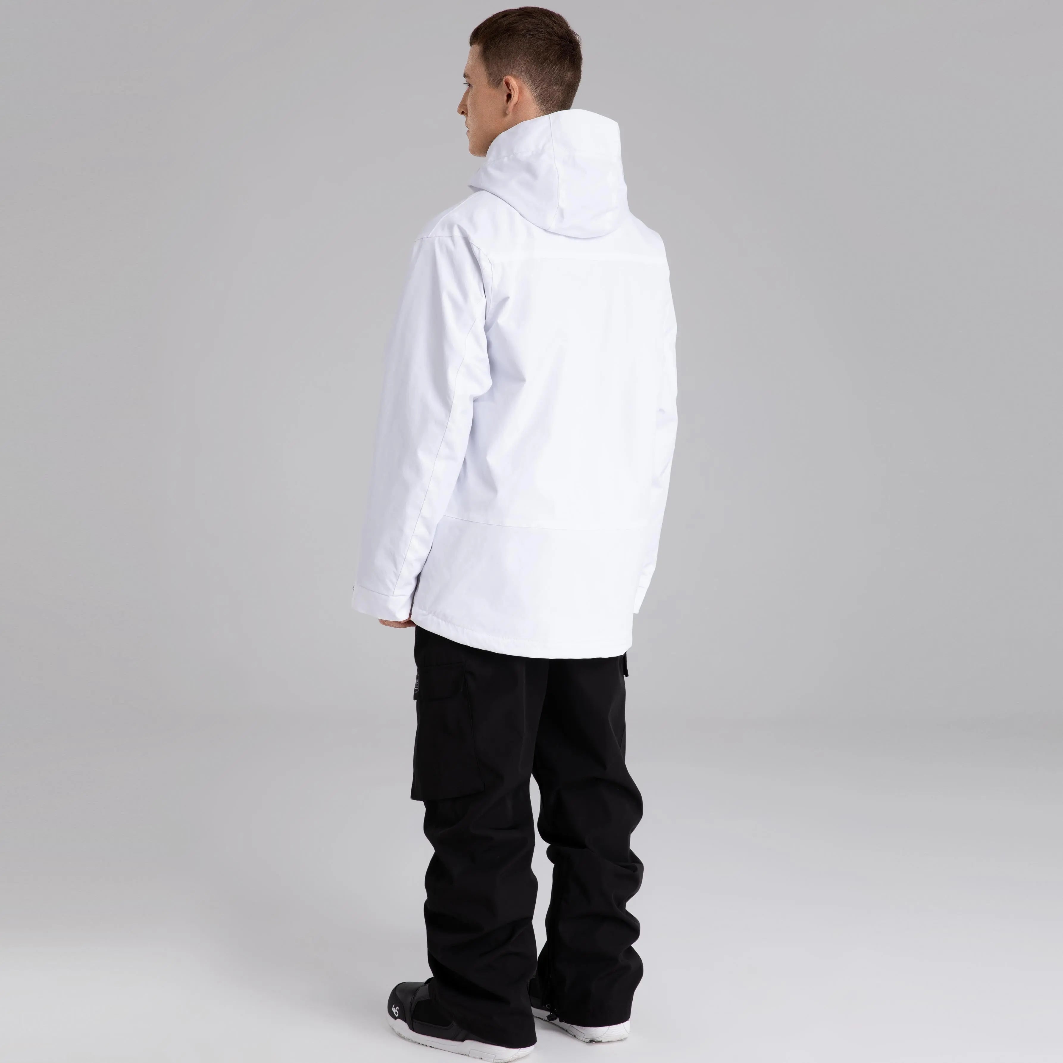 Male Outdoor Ski Shell Jacket Insulated Snow Tops