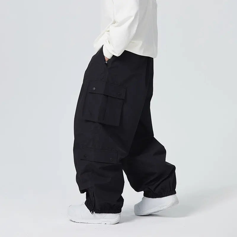 Oversized Snowboard Pants Couple Style Ski Wear
