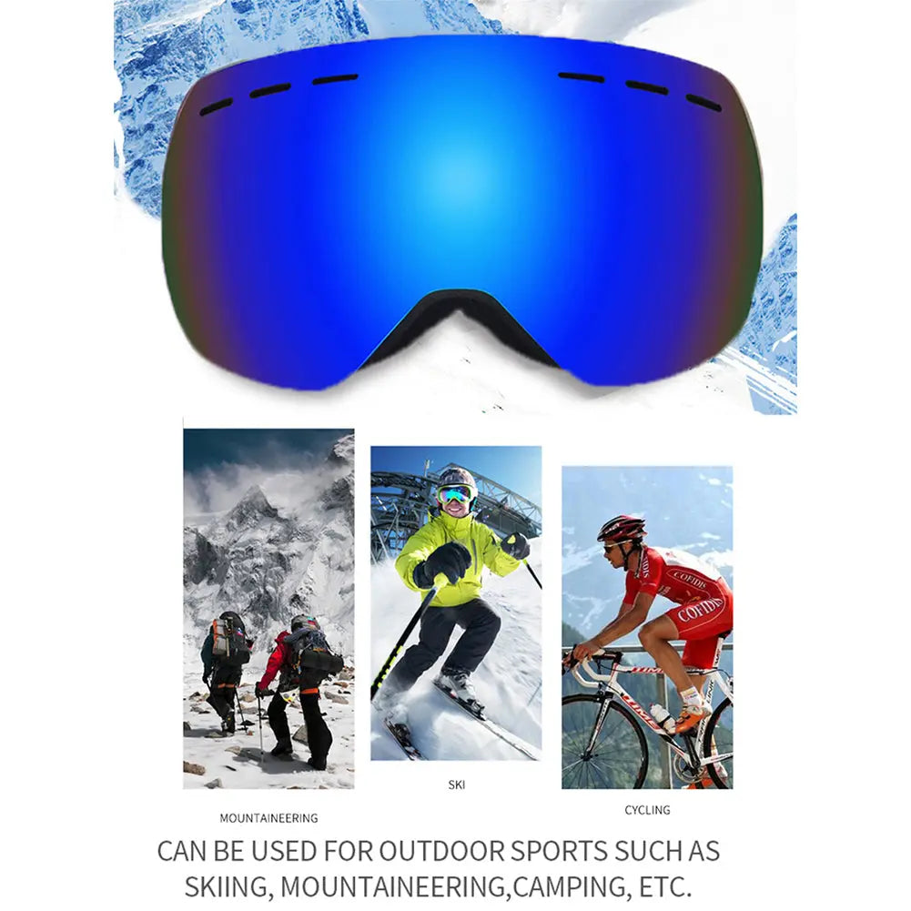 Hotian UV Protection Snow Skiing Sports Goggles