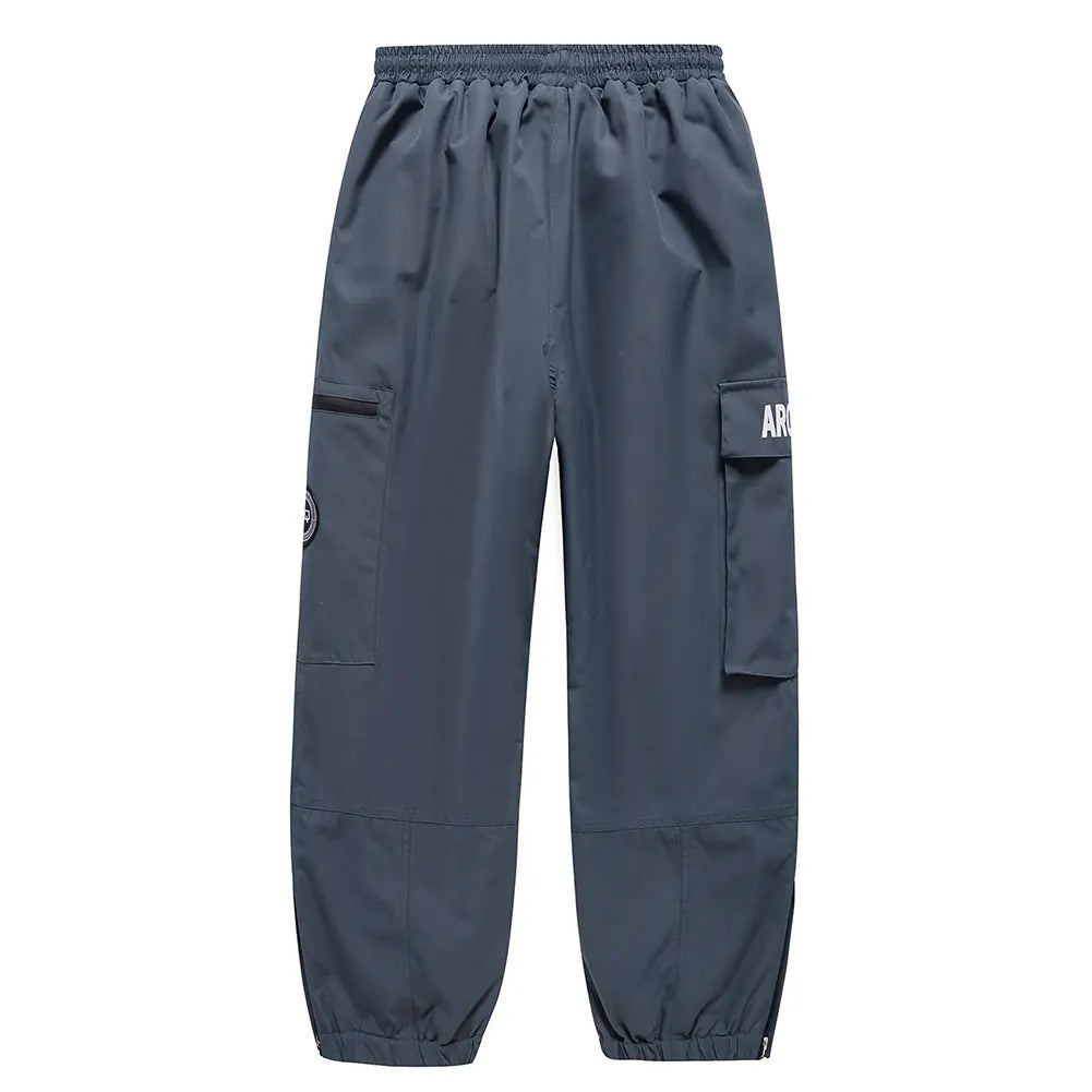 Hotian Women Skiing Snow Cargo Jogger Pants