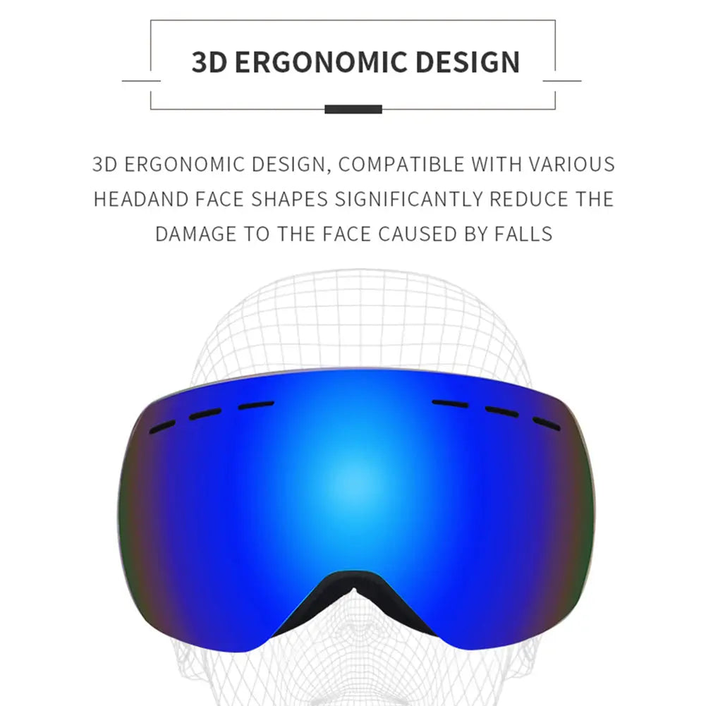 Hotian UV Protection Snow Skiing Sports Goggles